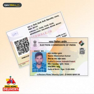 PVC Voter ID Card Printing – Just ₹99 & FREE Home Delivery